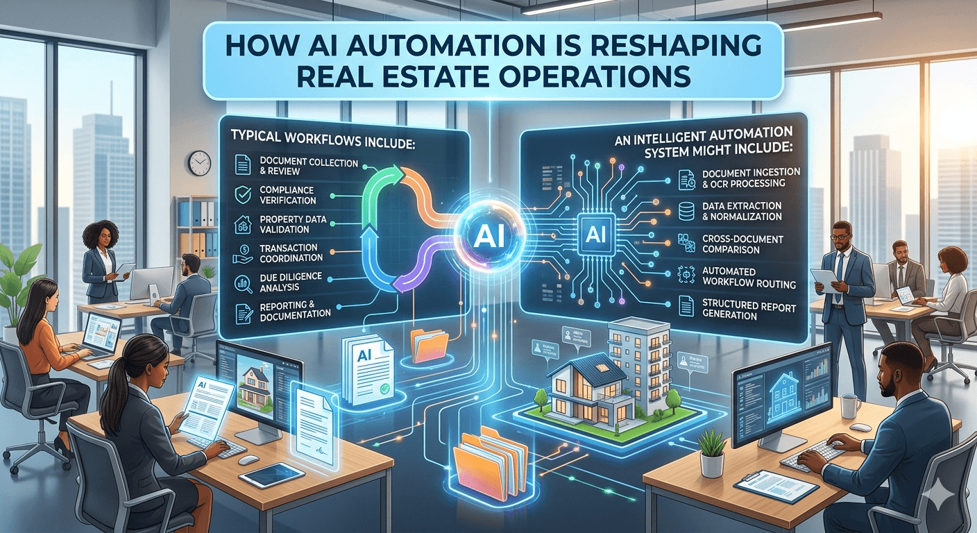 How AI Automation Is Reshaping Real Estate Operations